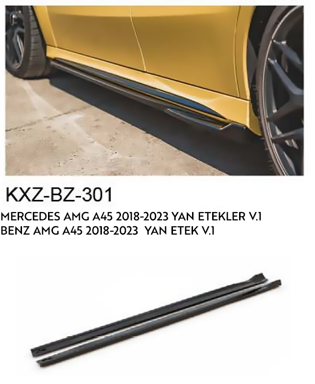 MERCEDES-BENZ AMG A45 2018-2023 YAN ETEKLER V.1