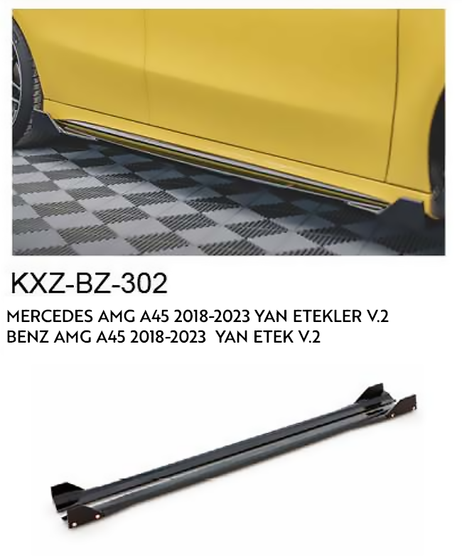 MERCEDES-BENZ AMG A45 2018-2023 YAN ETEKLER V.2