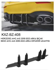 MERCEDES-BENZ AMG A45 2018-2023 ARKA DİFÜZÖR UZANTISI