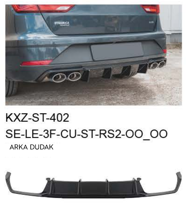 SEAT LEON ARKA DUDAK