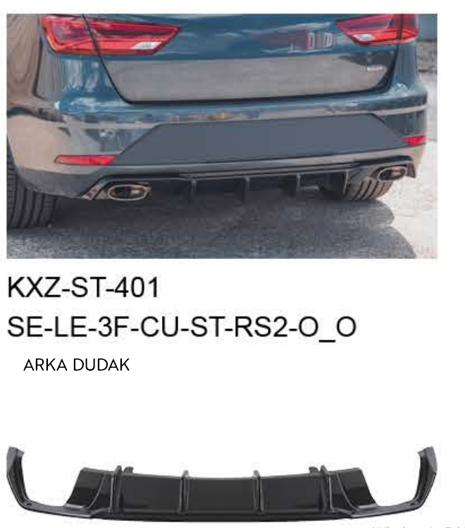 SEAT LEON ARKA DUDAK