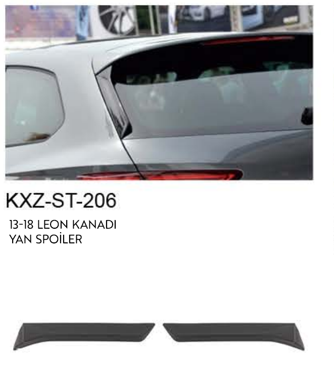 SEAT LEON 2013-2018 YAN SPOİLER