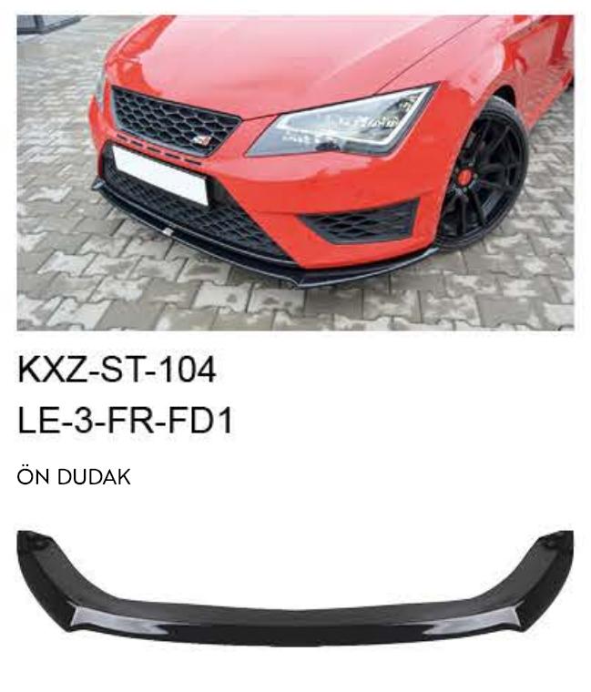 SEAT LEON LE-3-FR-FD1 ÖN DUDAK