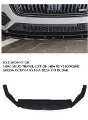 SKODA OCTAVİA RS MK4 2020 ÖN DUDAK