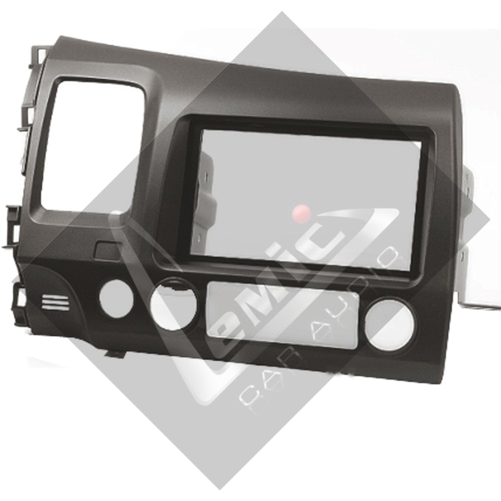 Honda Civic 2007-2011 7 INC Teyp Çerçevesi KOYU GRİ 11-063