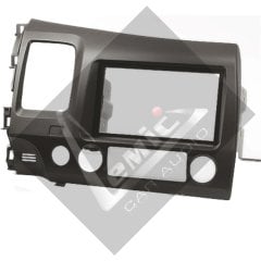 Honda Civic 2007-2011 7 INC Teyp Çerçevesi KOYU GRİ 11-063