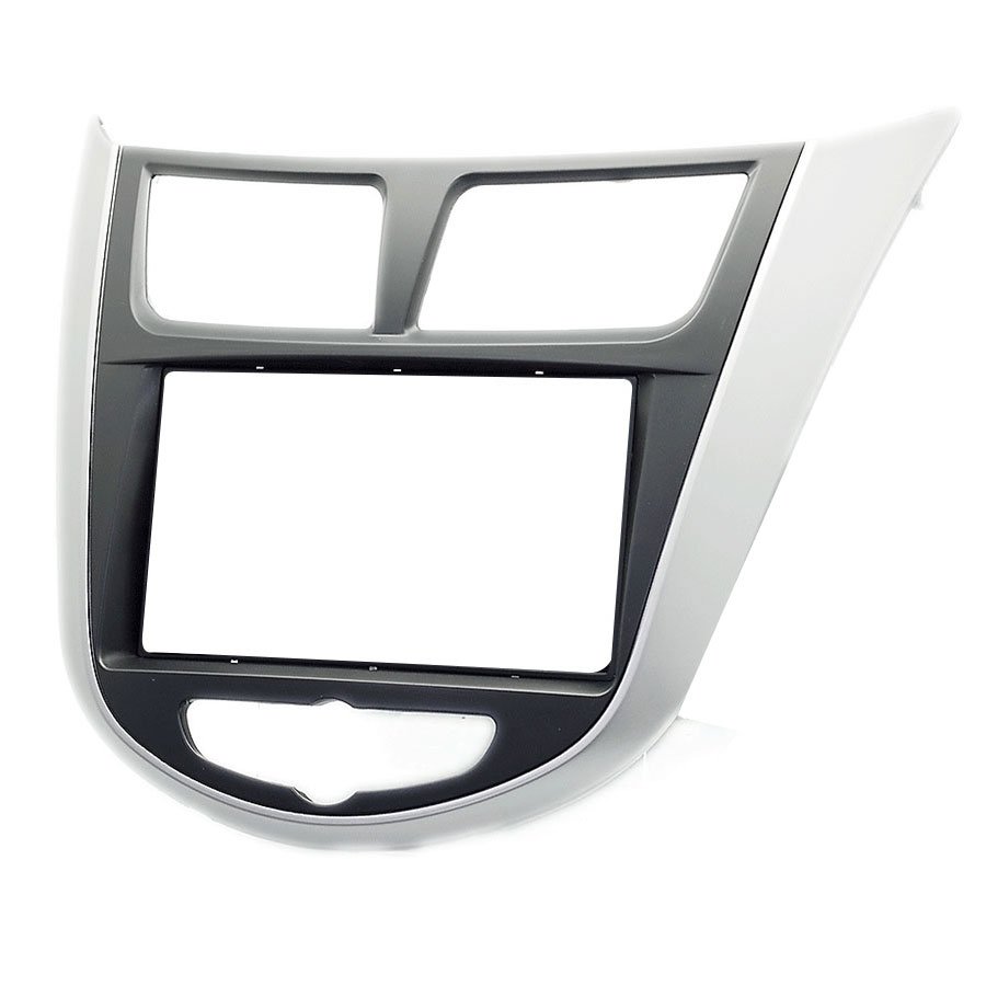 HYUNDAI i-25, Accent / DODGE 7 INC Çerçeve Siyah ve Gümüş 11-105