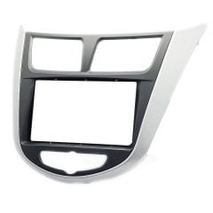 HYUNDAI i-25, Accent / DODGE 7 INC Çerçeve Siyah ve Gümüş 11-105