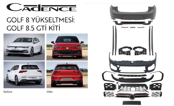 VOLKSWAGEN GOLF 8 UPGRADE GOLF 8.5 GTI BODY KİT