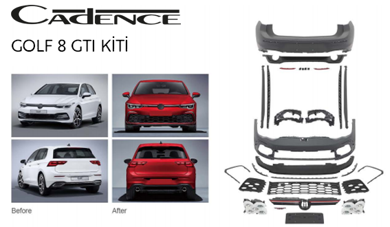 VOLKSWAGEN GOLF 8 GTI BODY KİT