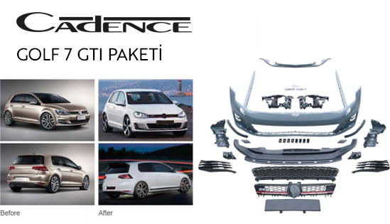 VOLKSWAGEN GOLF 7 GTI BODY KİT
