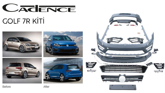 VOLKSWAGEN GOLF 7R BODY KİT
