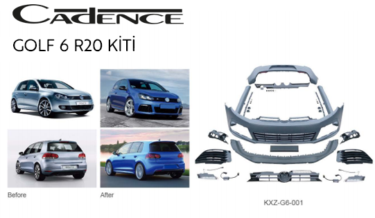 VOLKSWAGEN GOLF 6 R20 BODY KİT