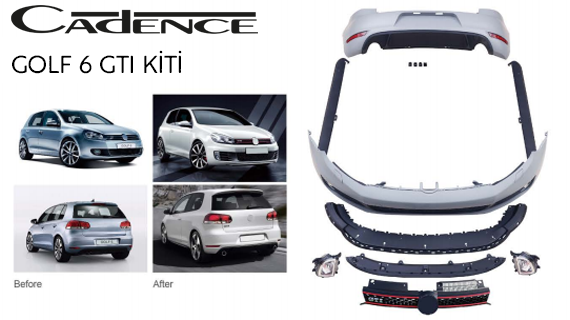 VOLKSWAGEN GOLF 6 GTI BODY KİT