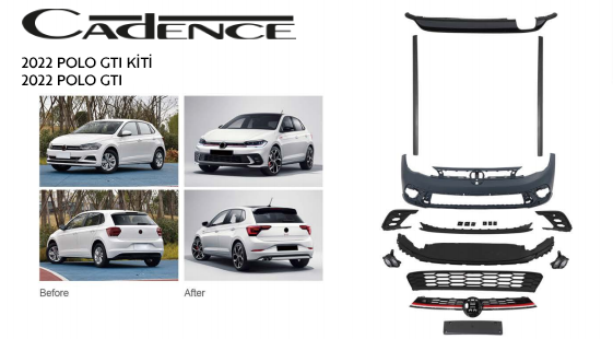 VOLKSWAGEN POLO GTI 2022 BODY KİT