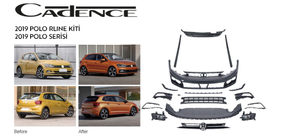 VOLKSWAGEN POLO R-LINE / POLO SERİSİ 2019 BODY KİT
