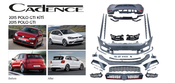 VOLKSWAGEN POLO GTI 2015 BODY KİT