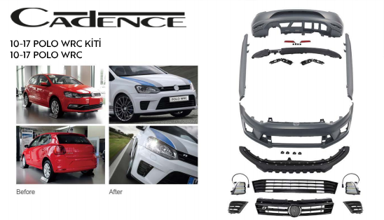 VOLKSWAGEN POLO WRC 2010-2017 BODY KİT