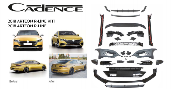 VOLKSWAGEN ARTEON R-LINE 2018 BODY KİT