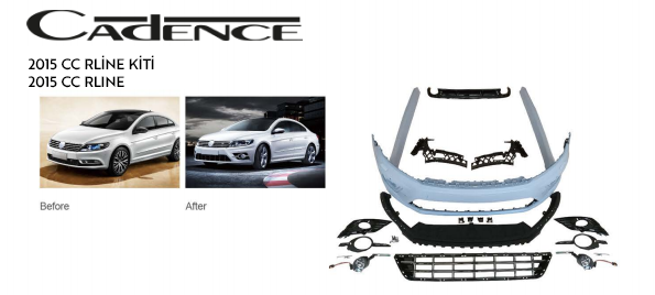 VOLKSWAGEN 2015 CC R-LINE BODY KİT