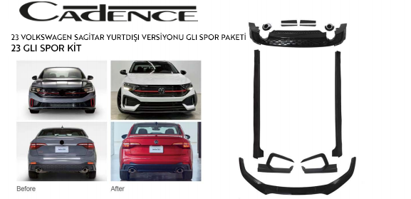 VOLKSWAGEN SAGİTAR 2023 GLI BODY KİT (YURTDIŞI VERSİYONU)