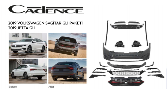 VOLKSWAGEN SAGİTAR GLI 2019 UPGRADE 2019 JETTA GLI BODY KİT