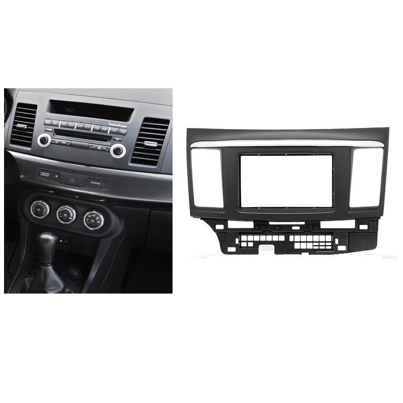 MITSUBISHI Lancer Х Galant Fortis 7 INC Teyp Çerçeve Siyah 08-006