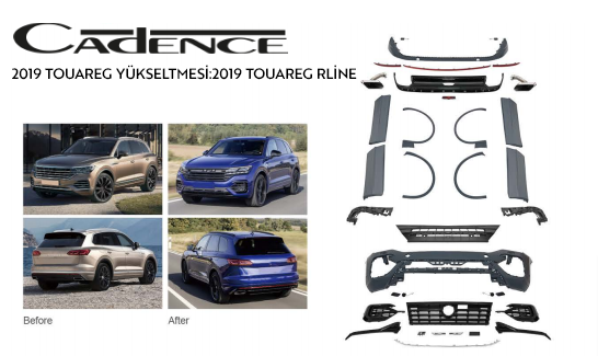 VOLKSWAGEN TOUAREG 2019 UPGRADE TOUAREG R-LINE BODY KİT