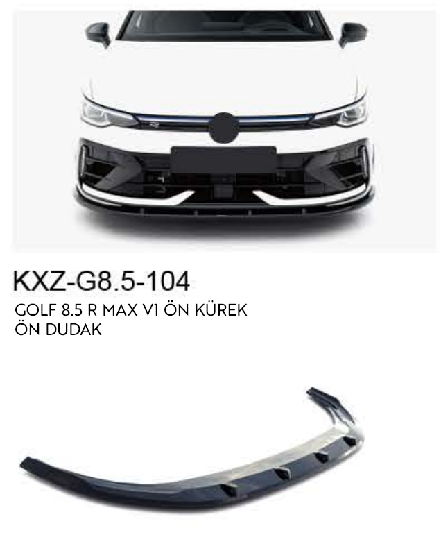 VOLKSWAGEN GOLF 8.5 R-MAX V.1 ÖN DUDAK