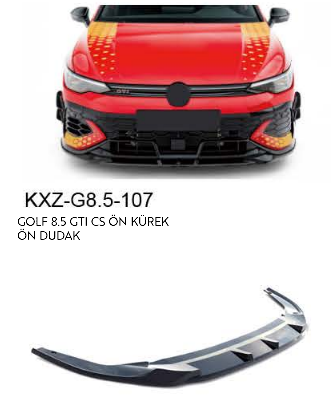 VOLKSWAGEN GOLF 8.5 GTI CS ÖN DUDAK