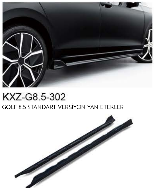 VOLKSWAGEN GOLF 8.5 YAN ETEKLER
