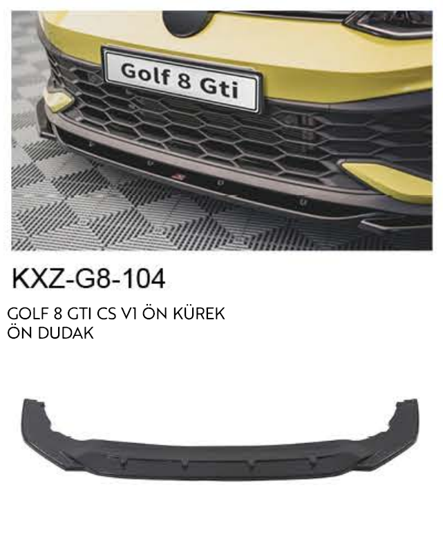 VOLKSWAGEN GOLF 8 GTI CS V.1 ÖN DUDAK