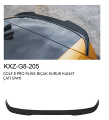 VOLKSWAGEN GOLF 8 PRO R-LINE BIÇAK ÇATI SPOİLERİ