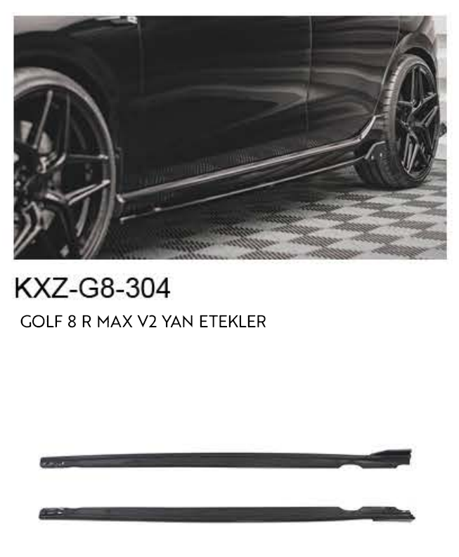 VOLKSWAGEN GOLF 8 R MAX V.2 YAN ETEKLER