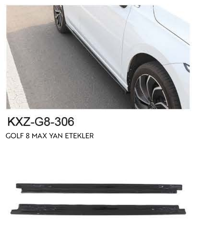 VOLKSWAGEN GOLF 8 MAX YAN ETEKLER