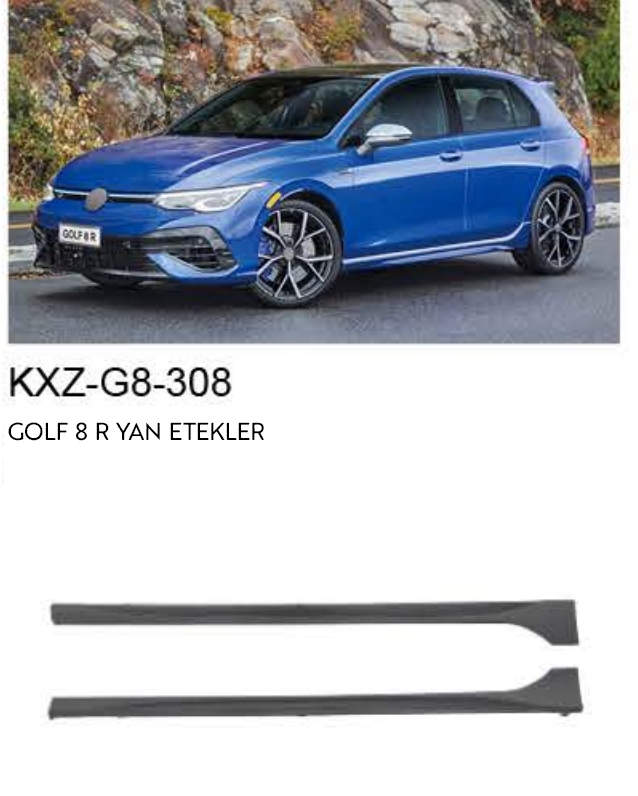 VOLKSWAGEN GOLF 8 R YAN ETEKLER