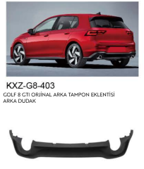 VOLKSWAGEN GOLF 8 GTI ORJİNAL ARKA TAMPON EKLENTİSİ
