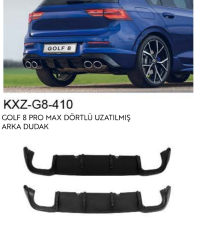 VOLKSWAGEN GOLF 8 PRO MAX DÖRTLÜ UZATILMIŞ ARKA DUDAK