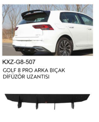 VOLKSWAGEN GOLF 8 PRO ARKA BIÇAKLI DİFÜZÖR UZANTISI