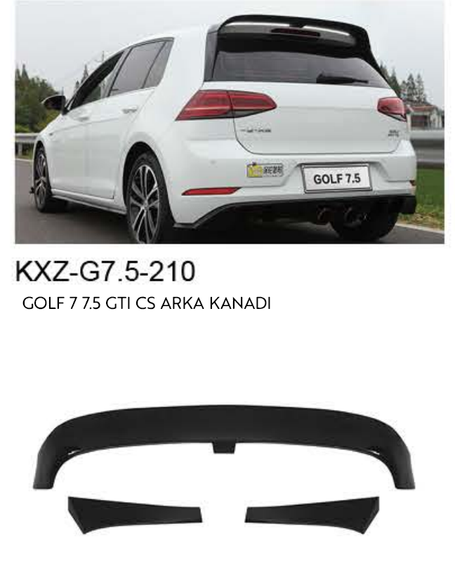 VOLKSWAGEN GOLF 7-7.5 GTI CS ARKA KANAT