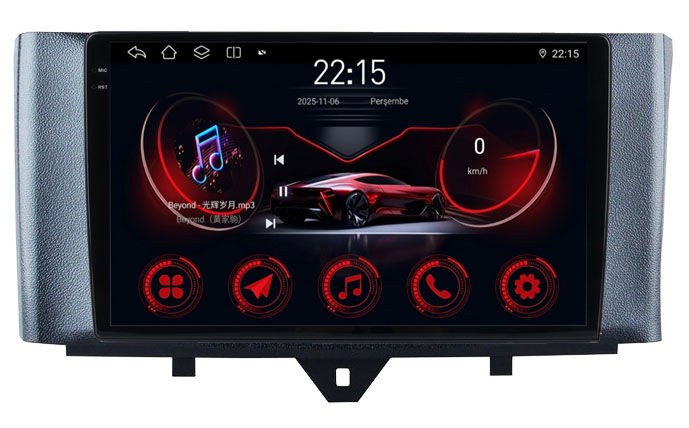 MERCEDES SMART 2011-2015  9'' MULTIMEDYA