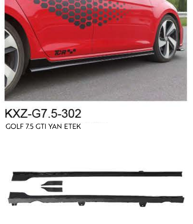 VOLKSWAGEN GOLF 7.5 GTI YAN ETEKLER