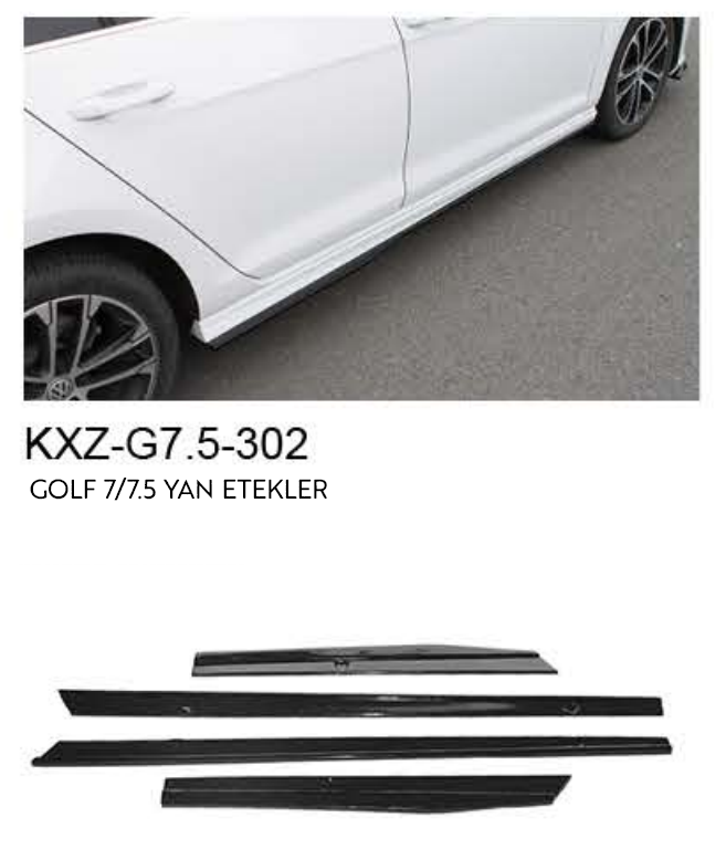 VOLKSWAGEN GOLF 7/7.5 YAN ETEKLER