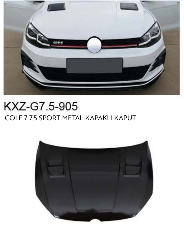 VOLKSWAGEN GOLF 7-7.5 SPORT METAL KAPUT