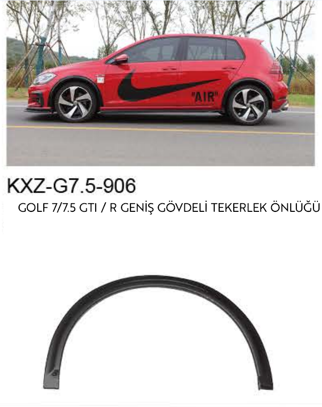 VOLKSWAGEN GOLF 7-7.5 GTI R TEKERLEK ÖNLÜĞÜ