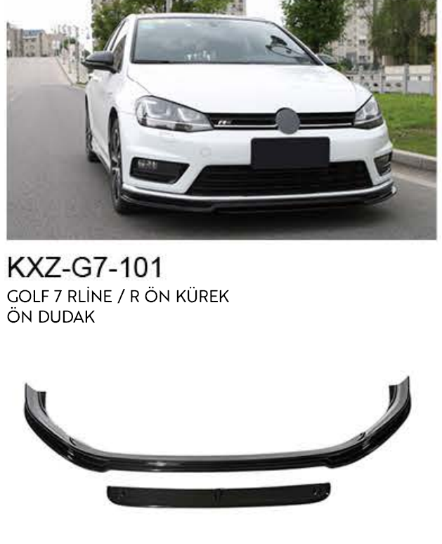 VOLKSWAGEN GOLF 7 R-LINE / R ÖN DUDAK