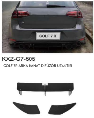 VOLKSWAGEN GOLF 7 R ARKA KANAT DİFÜZÖR UZANTISI