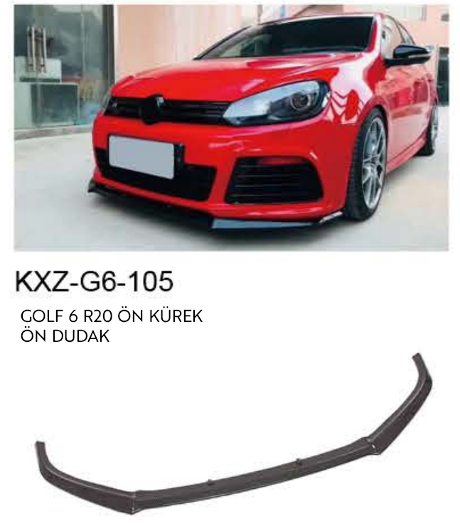 VOLKSWAGEN GOLF 6 R20 ÖN DUDAK