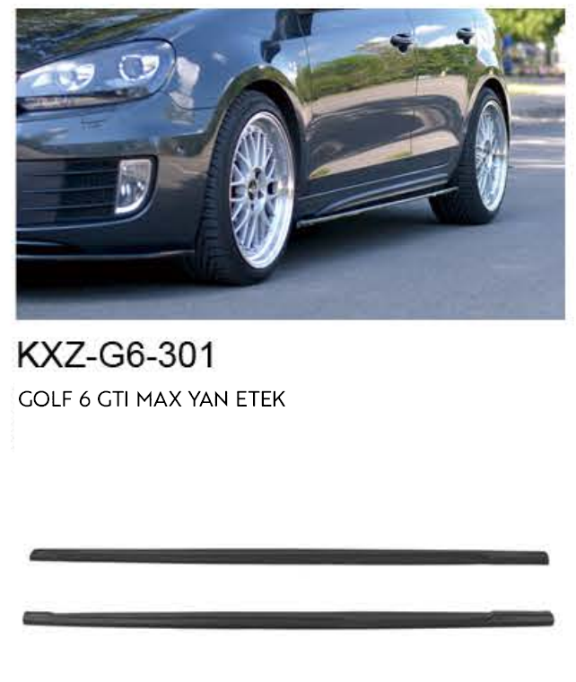VOLKSWAGEN GOLF 6 GTI MAX YAN ETEKLER