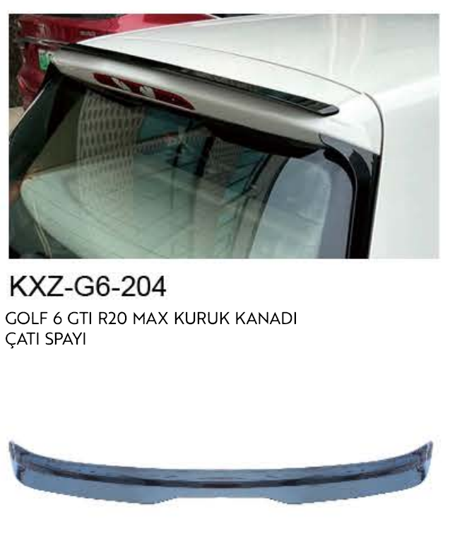VOLKSWAGEN GOLF 6 GTI R20 MAX KUYRUK KANADI